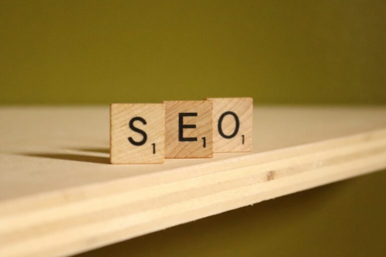 Wooden block with the letters SEO representing search engine optimization