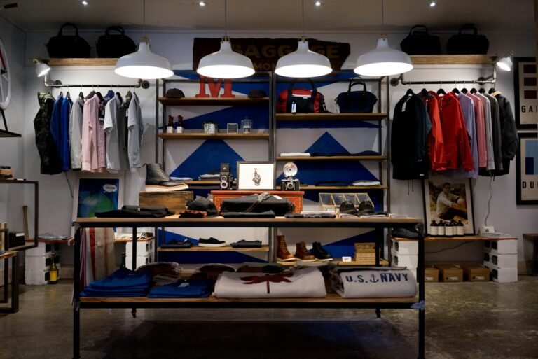Workspace setup used for managing an online Shopify store